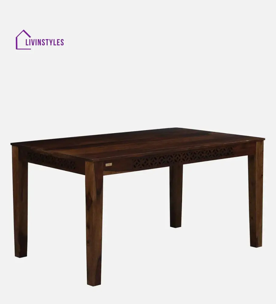 Parnika Sheesham Wood 6 Seater Dining Set In Provincial Teak Finish