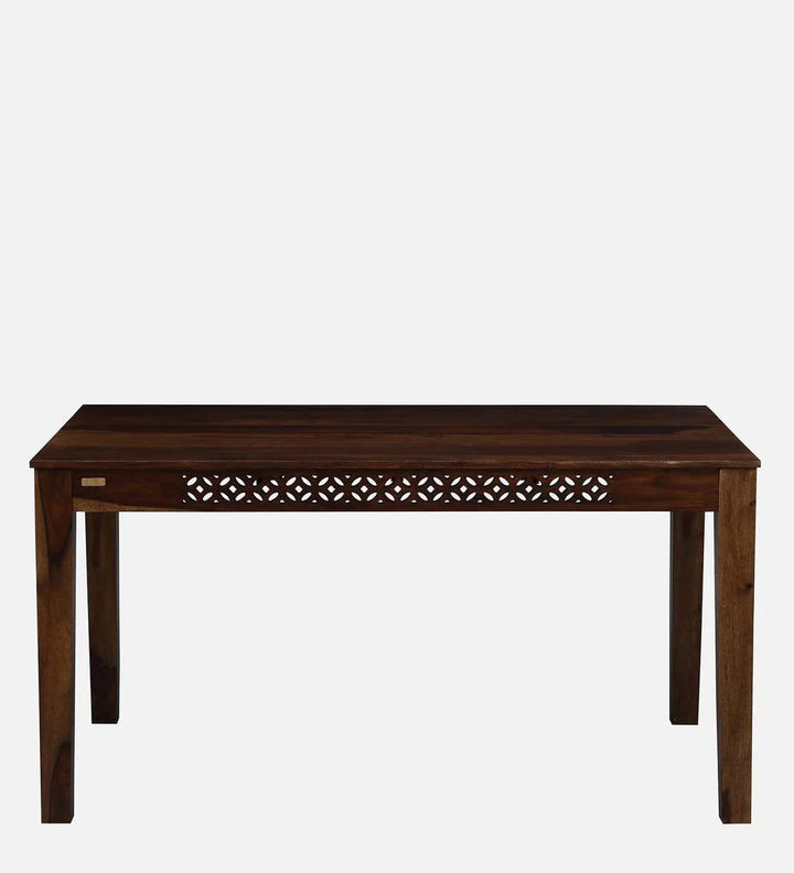 Parnika Sheesham Wood 6 Seater Dining Set In Provincial Teak Finish,