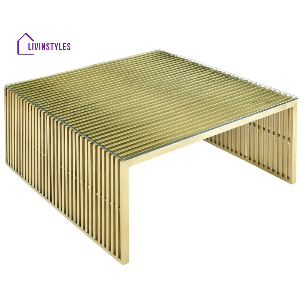 Parth Metal Coffee Table For Living Room