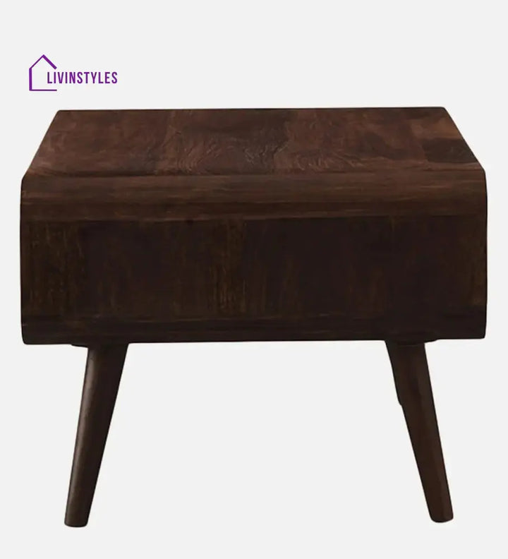 Peep Sheesham Wood Coffee Table In Provincial Teak Finish