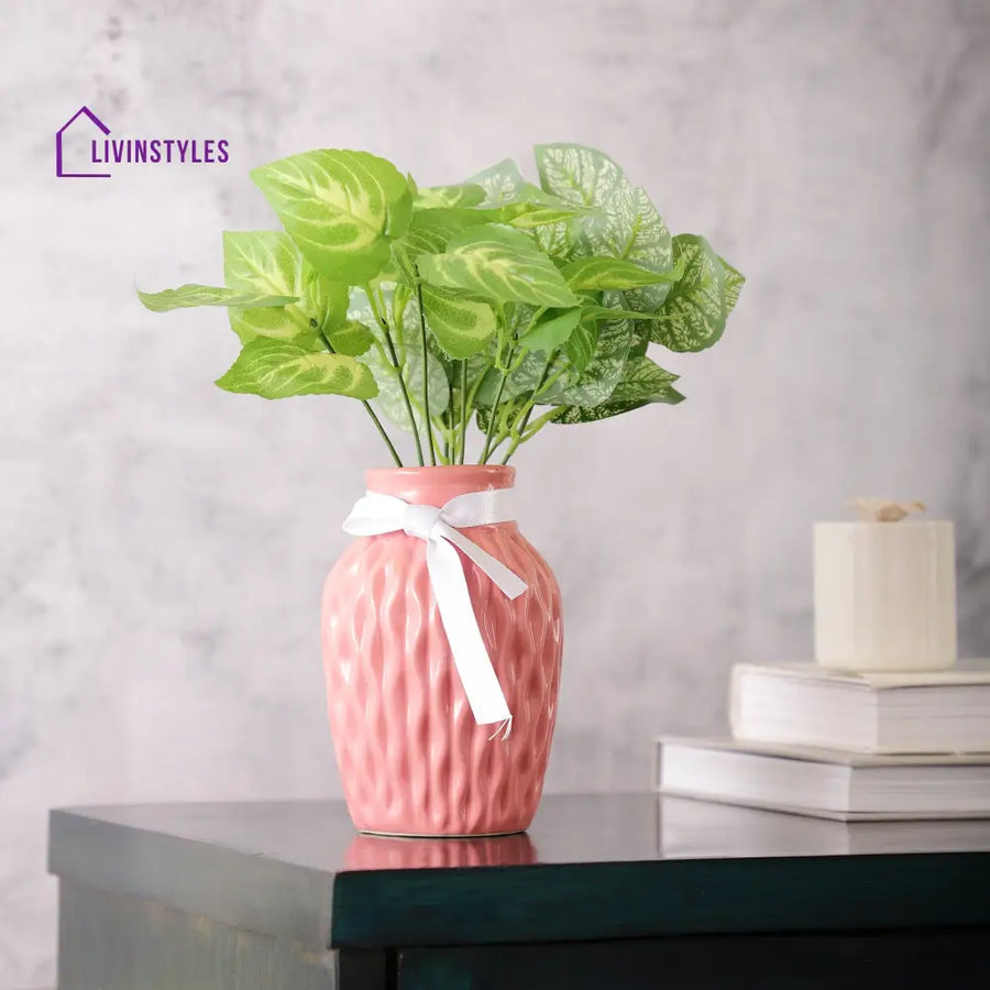 Pink Wavecera Vase Pot