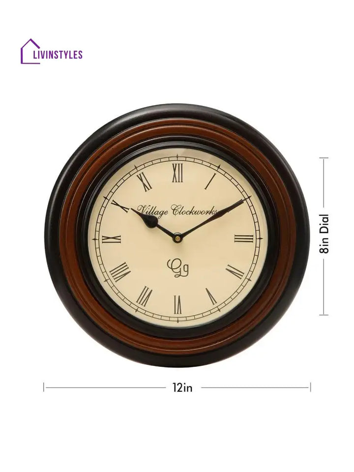 Polish Lining 12 Inches Wall Clock