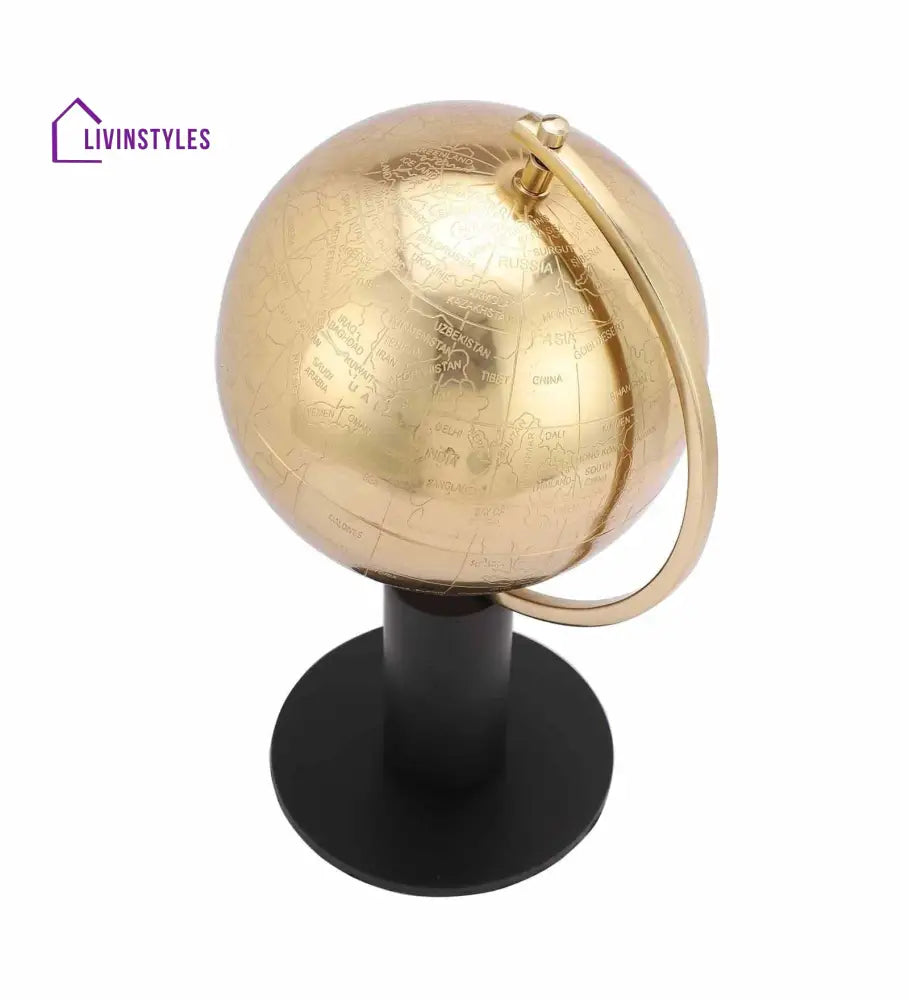 Pompous Globe Gold Iron Table Accent