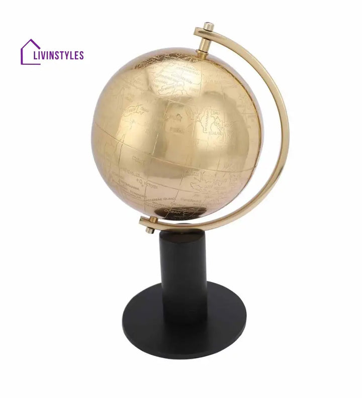 Pompous Globe Gold Iron Table Accent