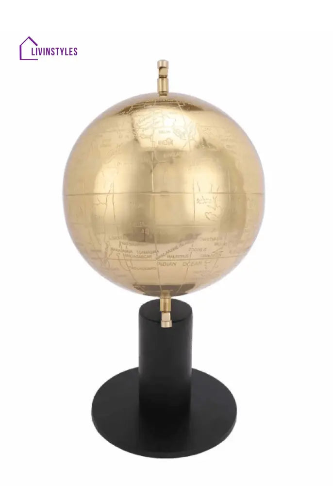 Pompous Globe Gold Iron Table Accent