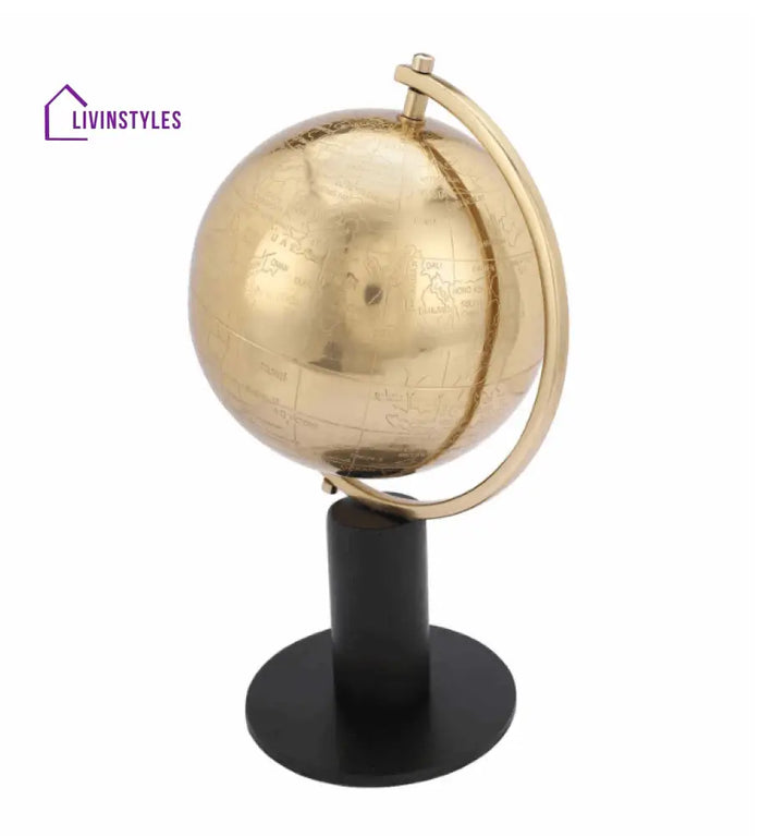 Pompous Globe Gold Iron Table Accent