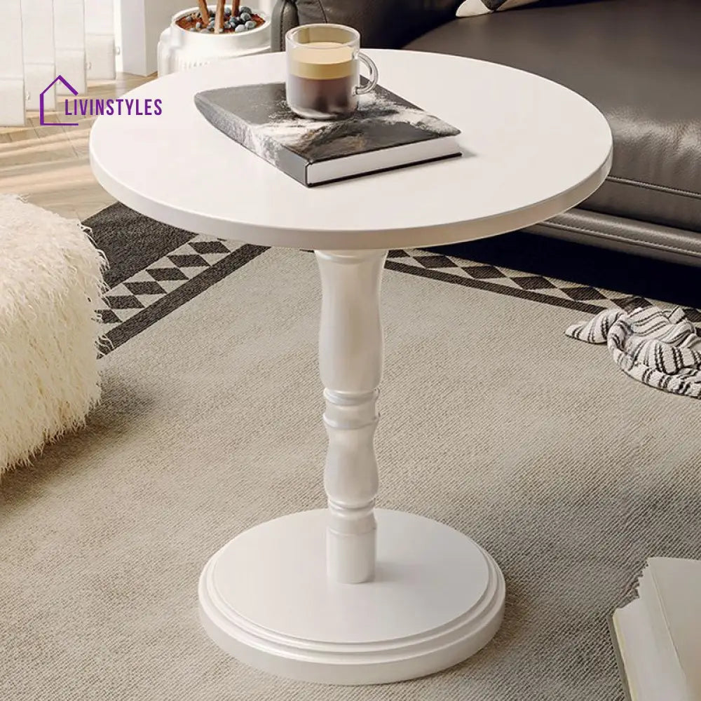 Poppy Wooden Side Table for Living Room