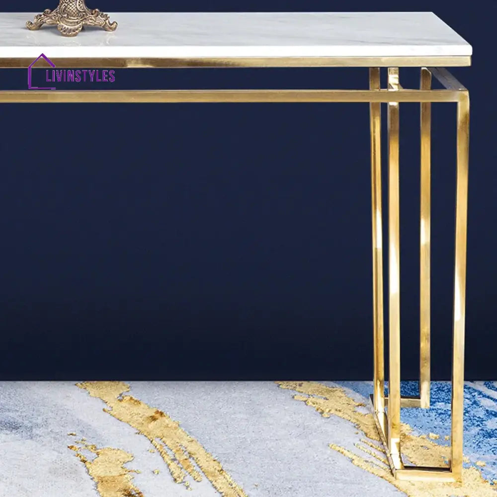 Prachi Metal Console Table