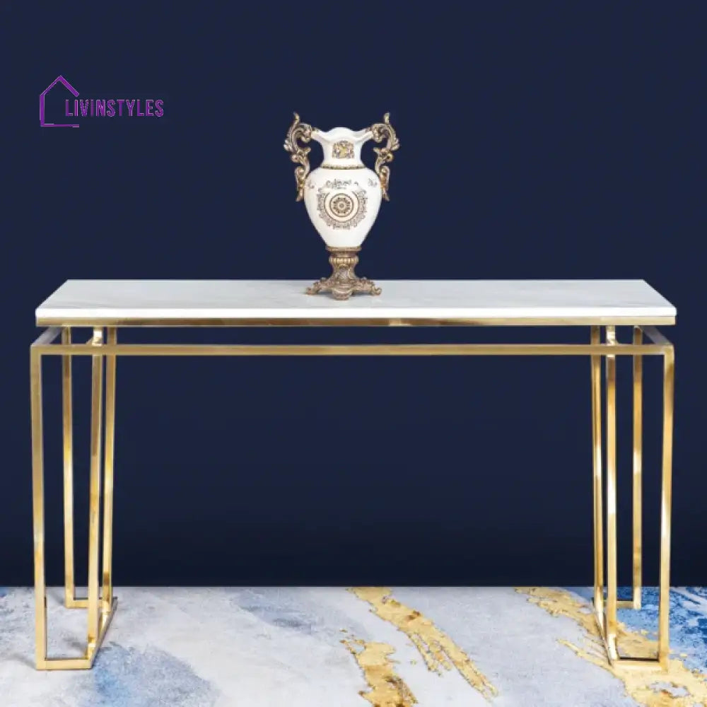 Prachi Metal Console Table