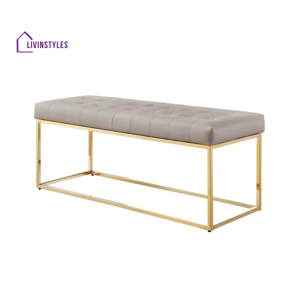 Pragya Stainless Steel Dwayne Bench