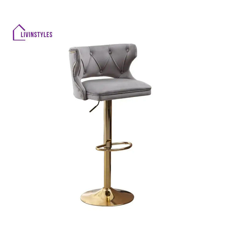 Prashant Grey Verona Bar Stool