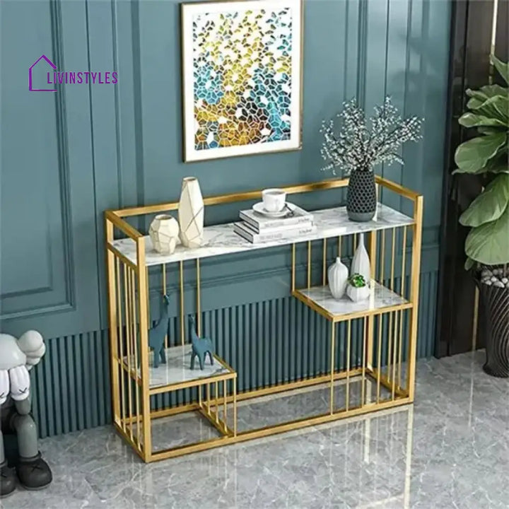 Preksha Metal Console Table