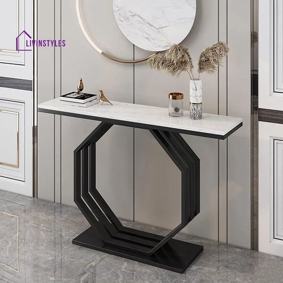 Prisha Metal Console Table