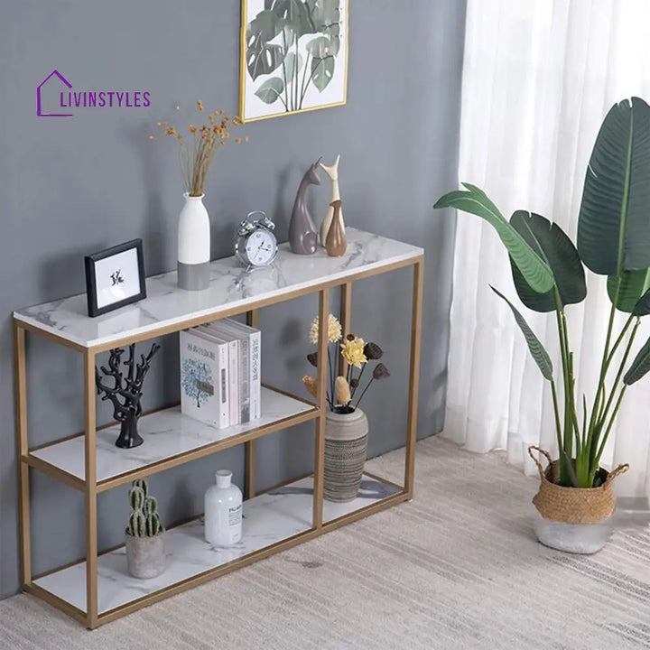 Prisha Metal Console Table