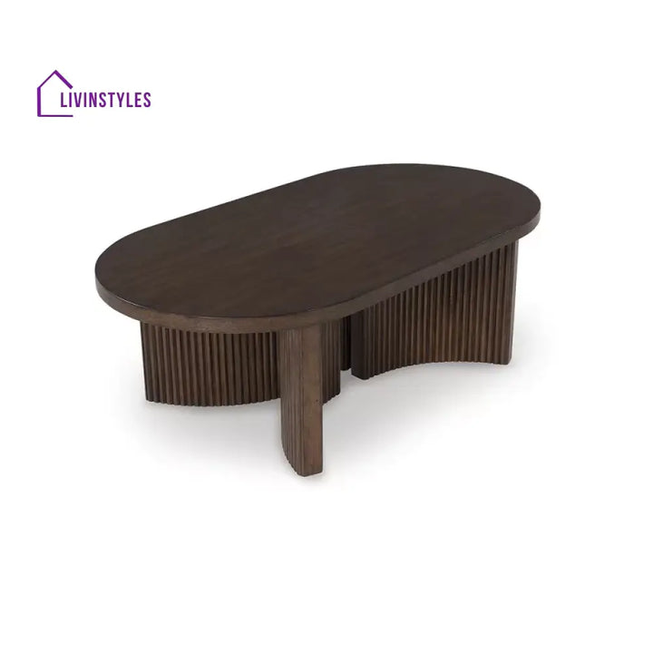 Prisha Solid Wood Coffee Table for Living Room