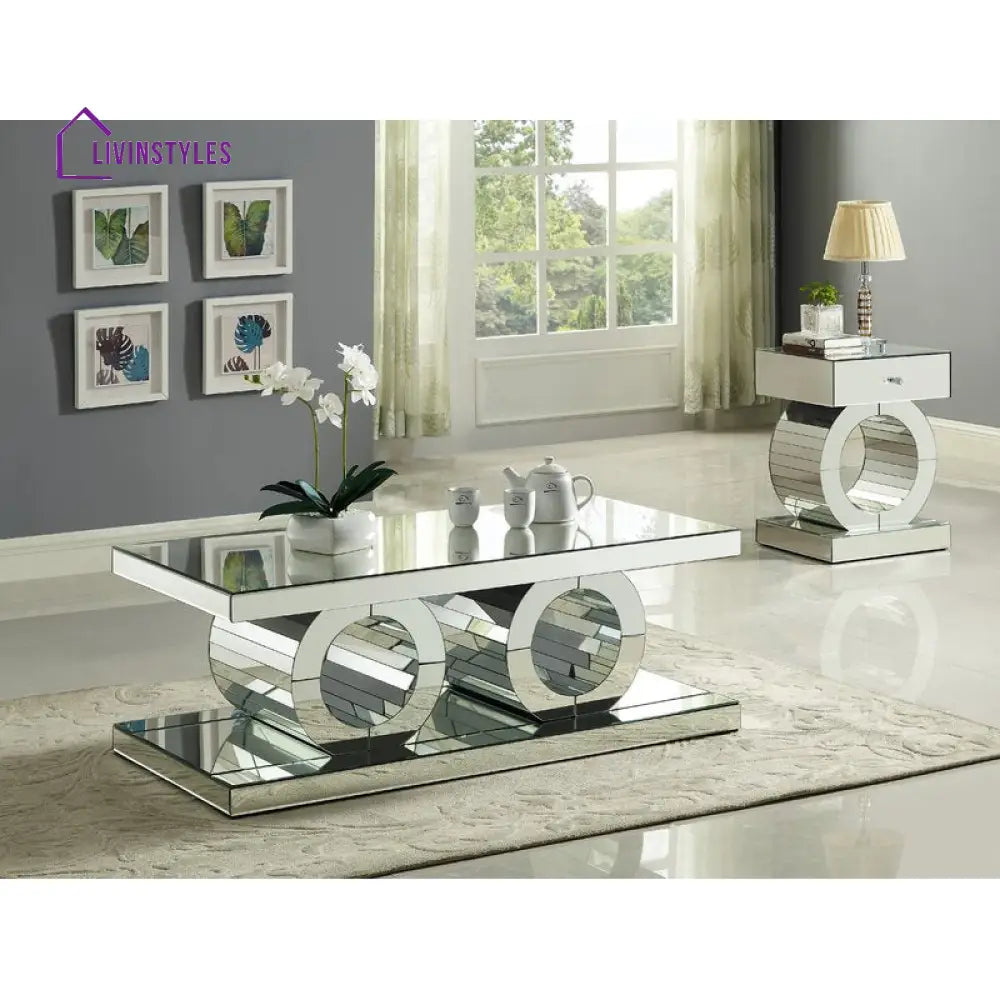 Priya Metal Coffee Table For Living Room