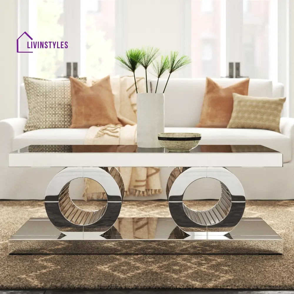 Priya Metal Coffee Table For Living Room