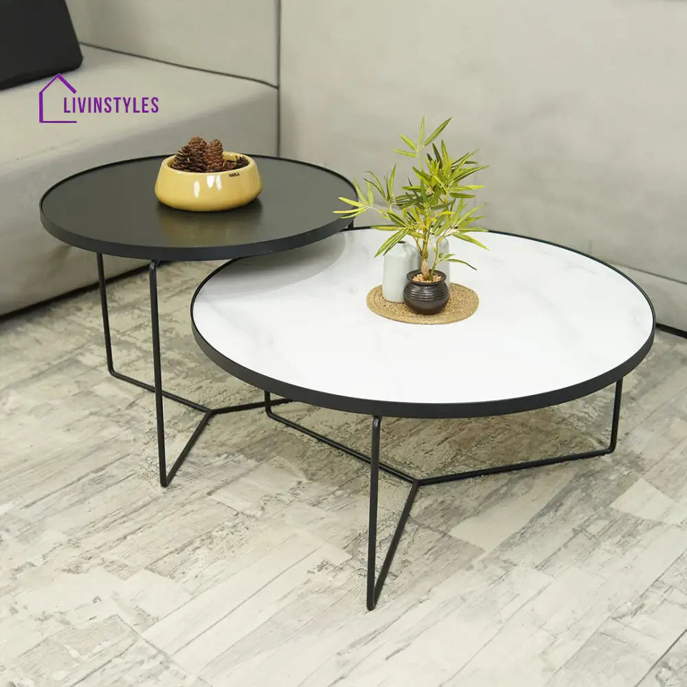 Priya Metal Coffee Table Set Of 2