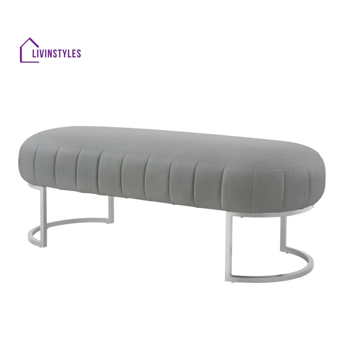 Priya Stainless Steel Flavia Bench