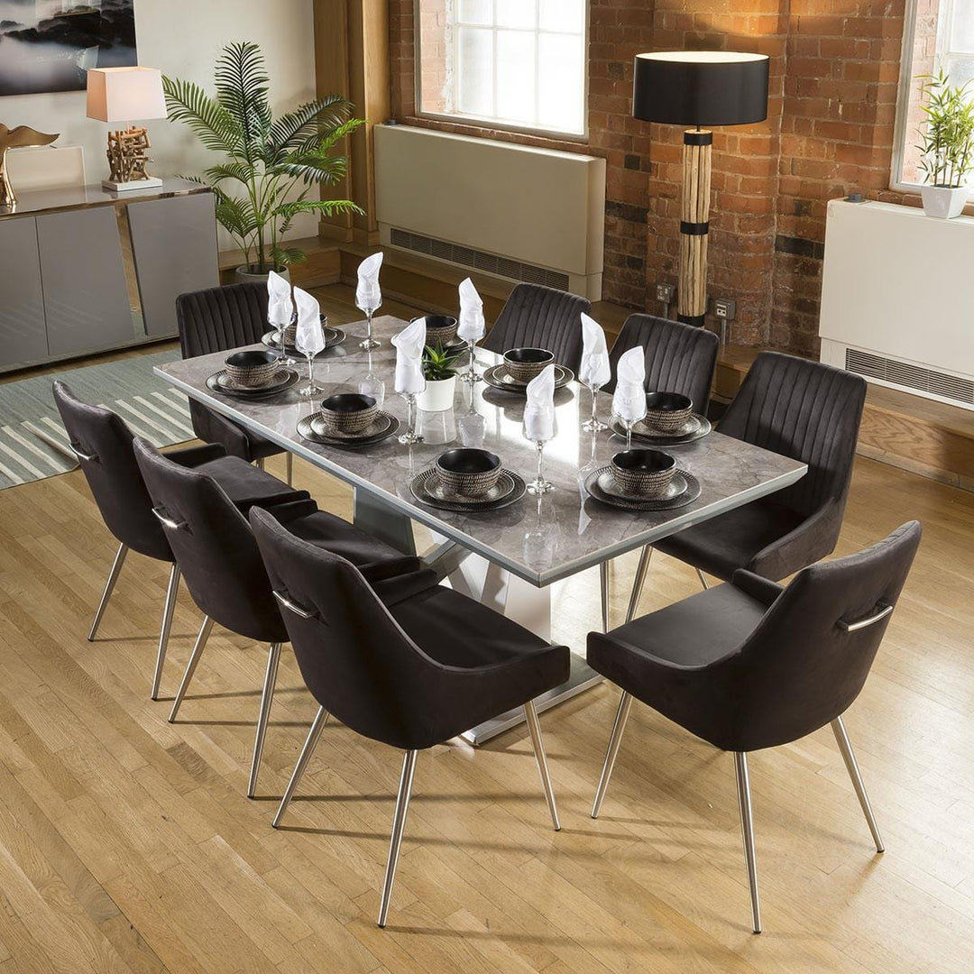 Vasilisa Large Rectangular Modern Dining Dining Table