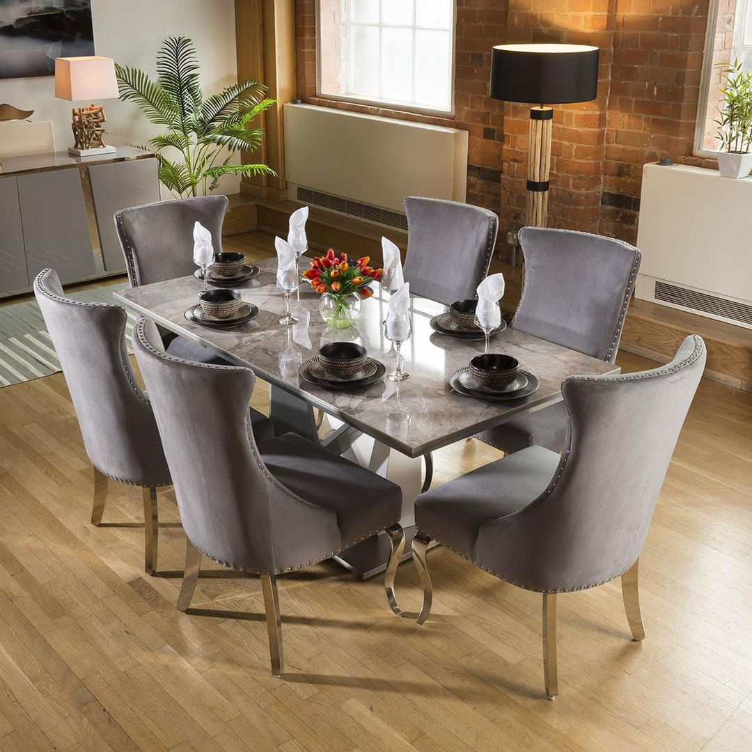 Vasilisa Large Rectangular Modern Dining Dining Table