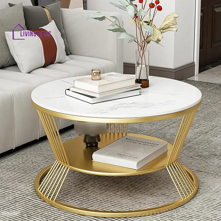 Radhika Round Coffee Table For Living Room