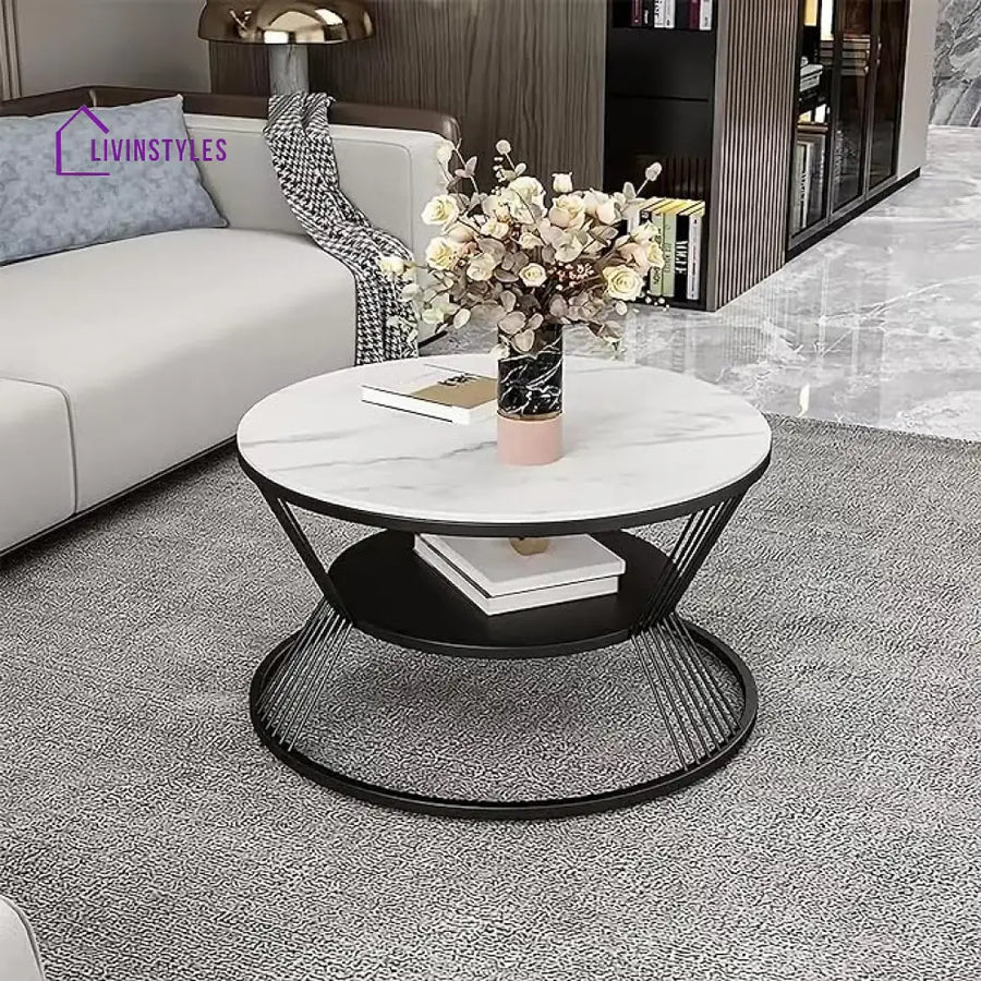 Radhima Round Coffee Table For Living Room