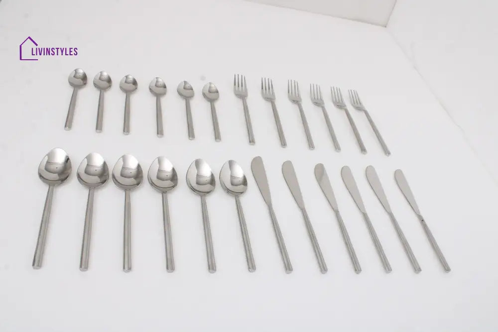 Radiant Reflections Silver Cutlery Set