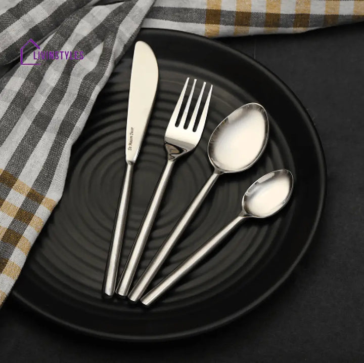 Radiant Reflections Silver Cutlery Set