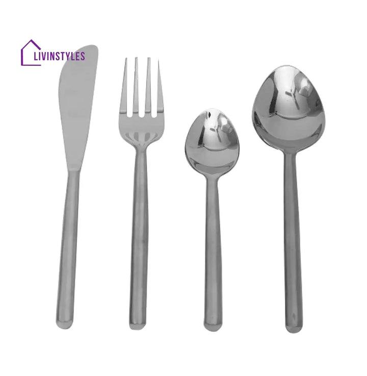 Radiant Reflections Silver Cutlery Set