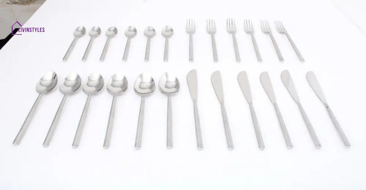 Radiant Reflections Silver Cutlery Set