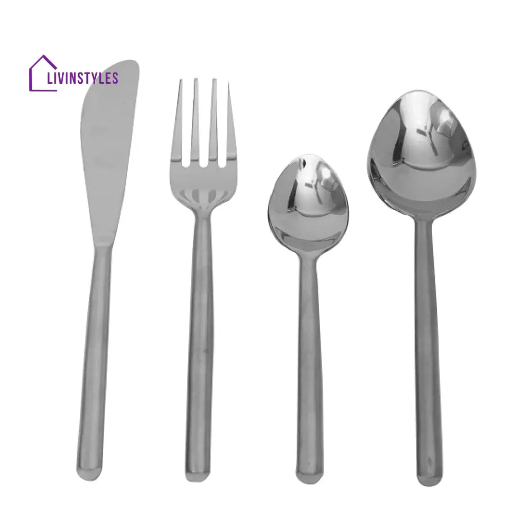 Radiant Reflections Silver Cutlery Set