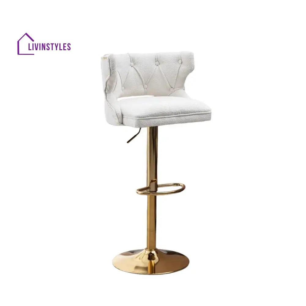 Rajat Cream Verona Bar Stool