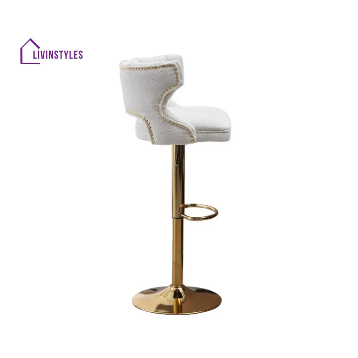 Rajat Cream Verona Bar Stool