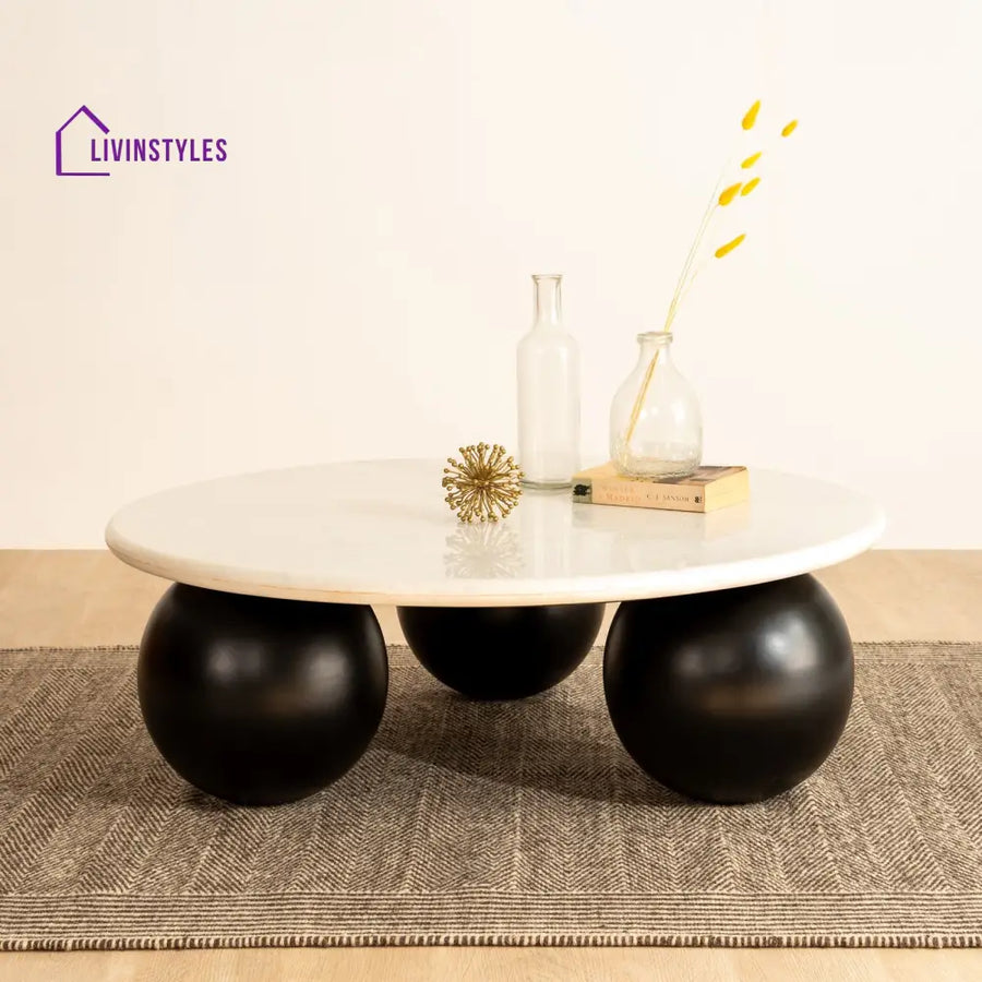 Adha Marble Coffee Table For Living Room