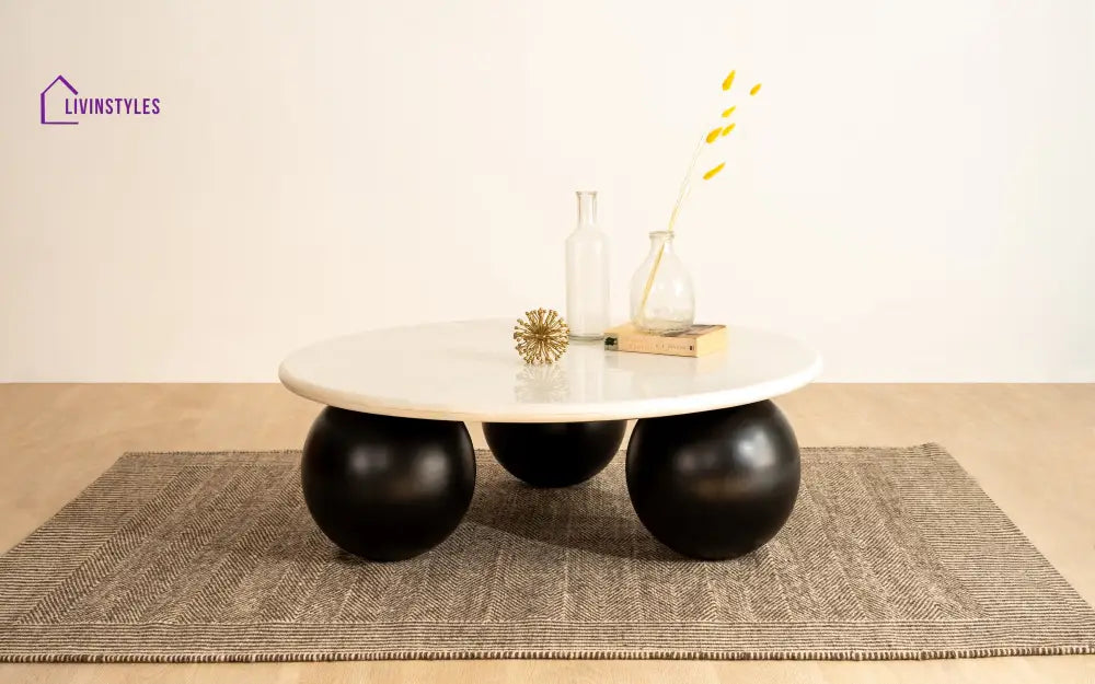 Adha Marble Coffee Table For Living Room