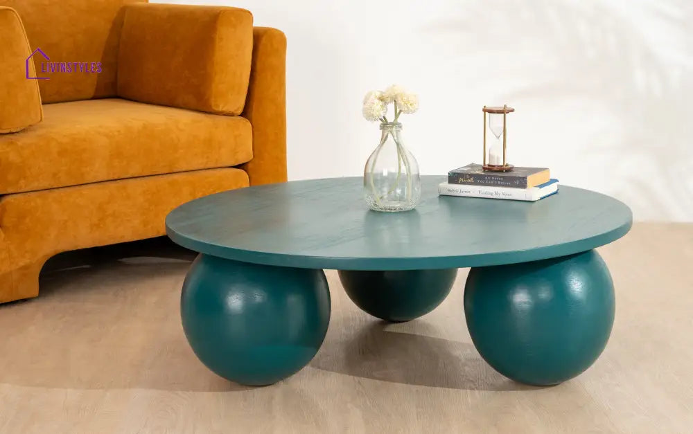 Raksha Green Coffee Table For Living Room