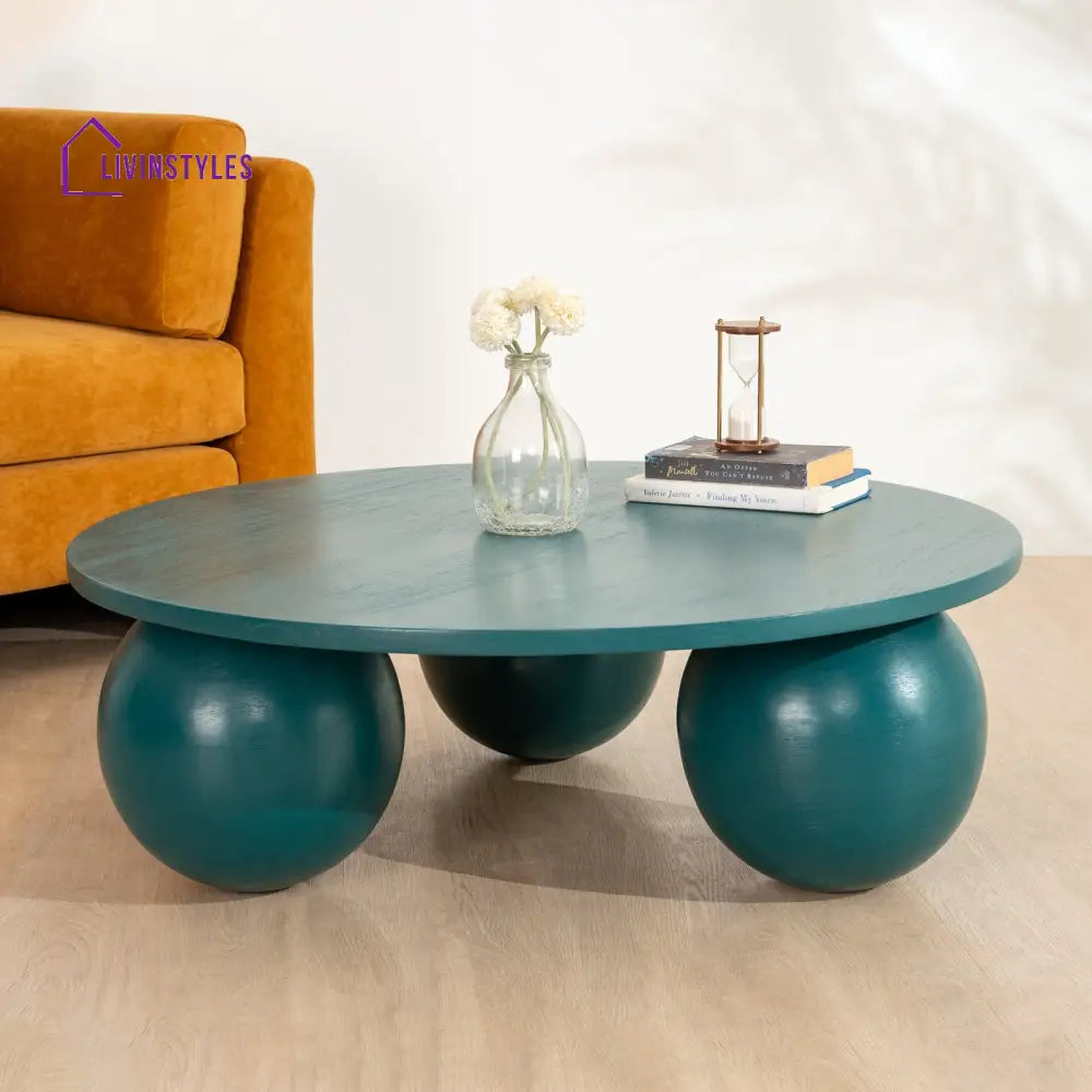 Raksha Green Coffee Table For Living Room