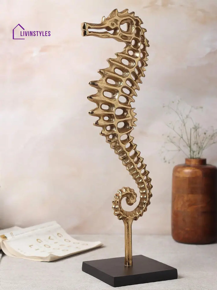 Regall Seahorse Sculpture