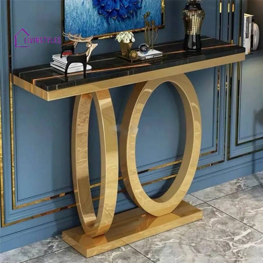 Regina Luxury Console Table With Stylish Marble Top