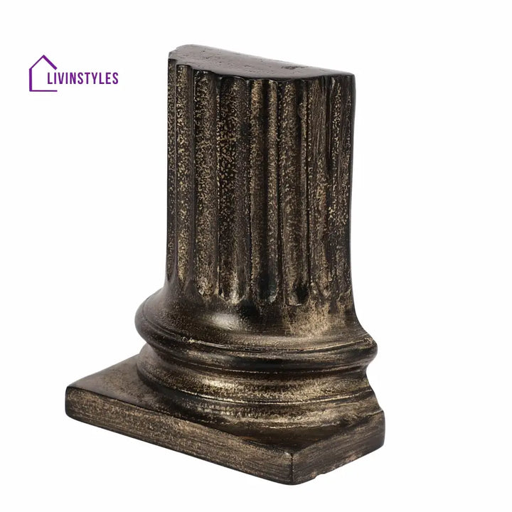 Relic Gold Pillar Bookend