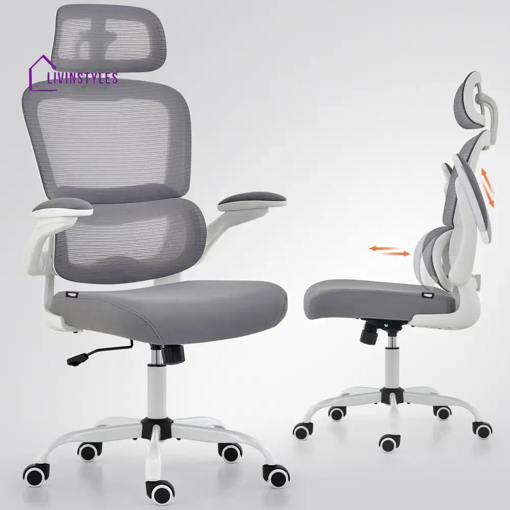 Renu Ergonomic Office Chair For Work From Home High Back Computer With Adjustable Seat