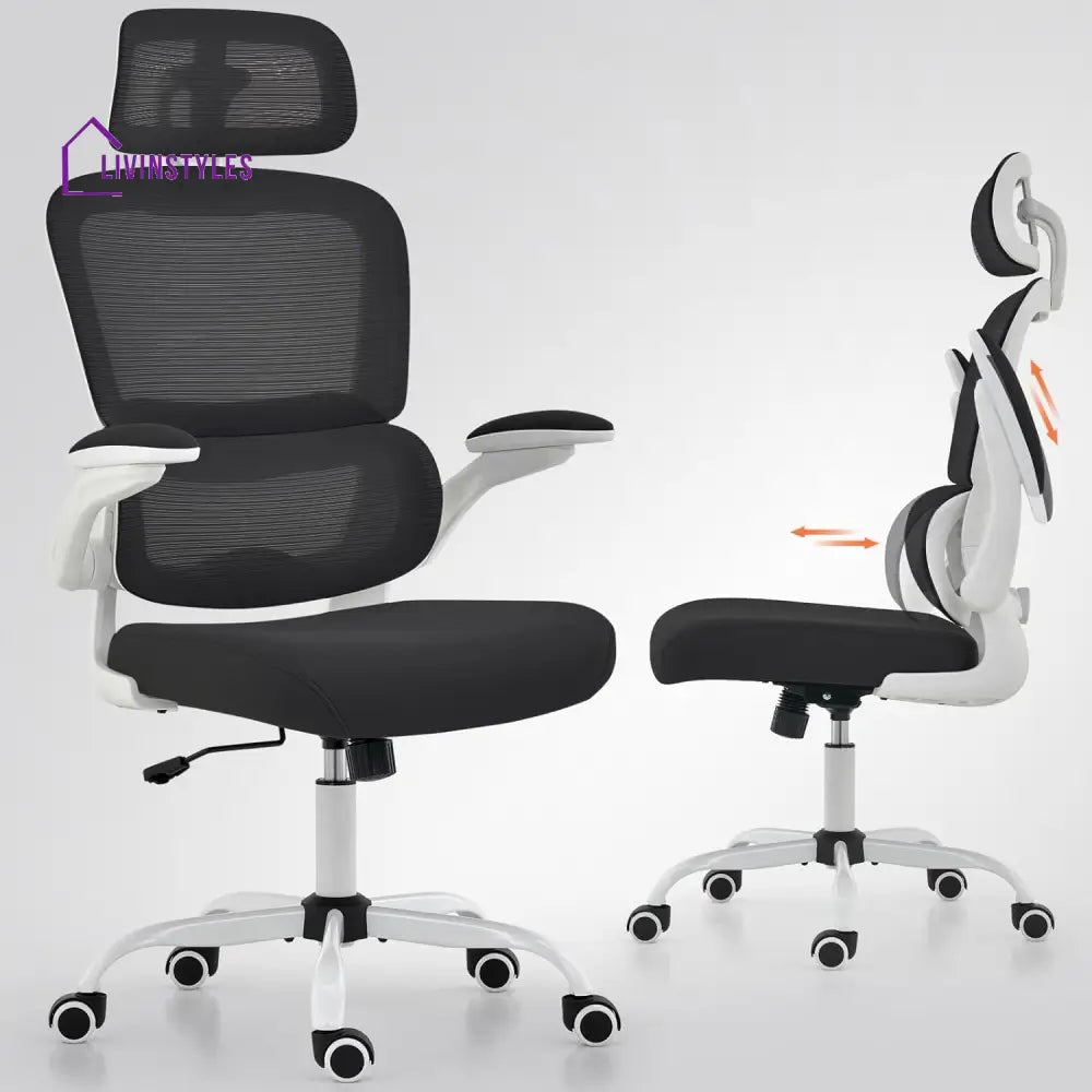 Renu Ergonomic Office Chair For Work From Home High Back Computer With Adjustable Seat