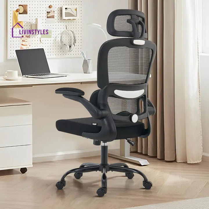 Renu Ergonomic Office Chair For Work From Home High Back Computer With Adjustable Seat