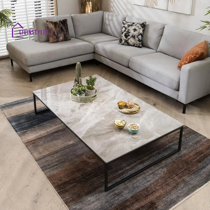 Renu Modern Ceramic Coffee Table