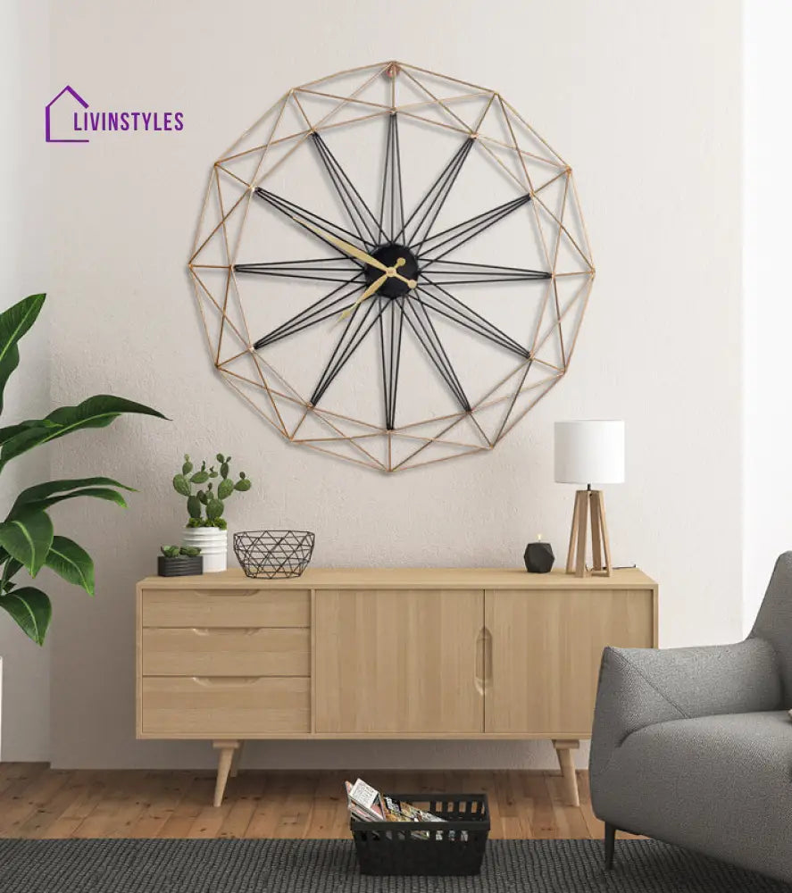 Ridhima Premium Metal Wall Clock