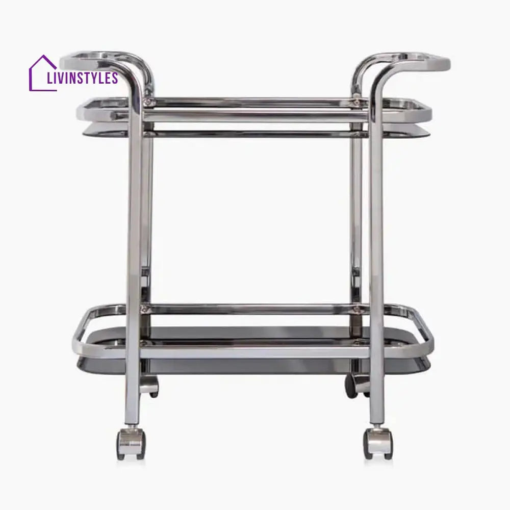 Riya Metal Serving Trolley