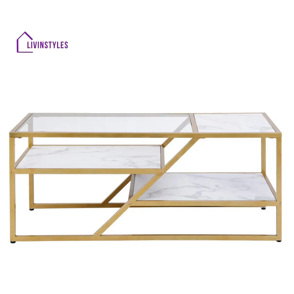 Rohan Metal Coffee Table For Living Room