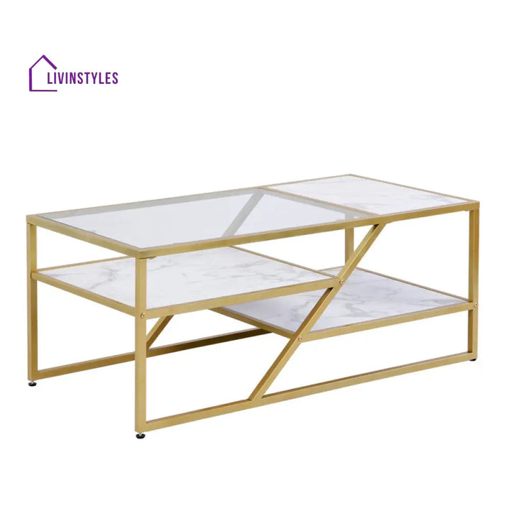 Rohan Metal Coffee Table For Living Room