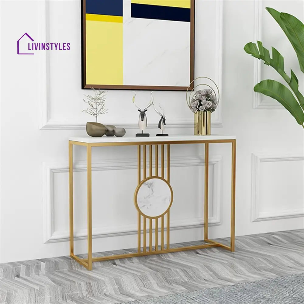 Rudra Metal Console Table